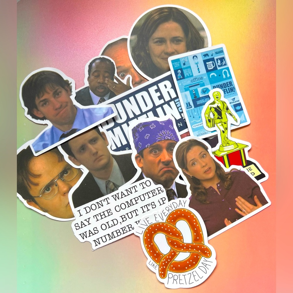Mystery Sticker Pack: The Office Theme!
